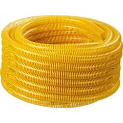 Изображение товара Шланг напорно-всасывающий ЗУБР со спиралью ПВХ 10 атм, 19мм х 15м, 40327-19-15