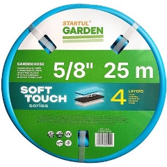 Изображение товара Шланг поливочный STARTUL GARDEN 5/8 25м Soft Touch ST6040-5/8-25