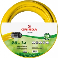 Изображение товара Шланг садовый GRINDA COMFORT трёхслойный 3/4", 25 атм, 25 м, 8-429003-3/4-25_z02