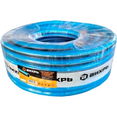 Изображение товара Шланг поливочный Вихрь ПВХ усиленный премиум, пищевой четырехслойный армированный 3/4, 25м, 73/7/2/11