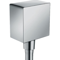 Изображение товара Шланговое подключение Hansgrohe Fixfit Square 26455000 хромированное