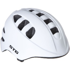 Изображение товара Шлем STG MA-2-W, размер S(48-52см), белый, с фонариком в застежке