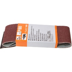 Изображение товара Шлифлента GEPARD 75х457мм Р120 бесконечная 3шт. (GP5008-120) (лента шлифовальная абразивная)