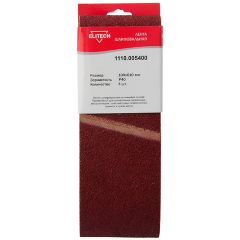 Изображение товара Шлифлента ELITECH 100х610мм P40 3шт для шлифования металлов