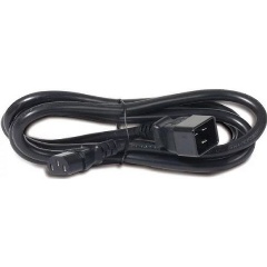 Изображение товара Шнур питания Lanmaster С13-C20, 3х0.75, 220В, 10А, 5 м., черный (LAN-PP13/20-5.0-BK)