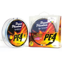 Изображение товара Шнур Power Phantom PE4 150м 5 цветов для рыбалки и технических нужд