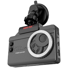 Изображение товара Видеорегистратор Sho-Me Combo Slim WiFi с радар-детектором и GPS