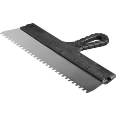 Изображение товара Шпатель фасадный ЗУБР Мастер 350мм нержавеющая сталь зуб 6х6мм