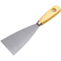 Изображение товара Шпательная лопатка деревянная рукоятка, пружинная сталь, 60мм, (шт.) РемоКолор