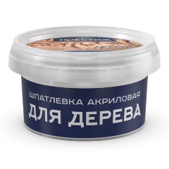 Изображение товара Шпатлевка для дерева Престиж акриловая 0,3 кг белая для внутренних и наружных работ