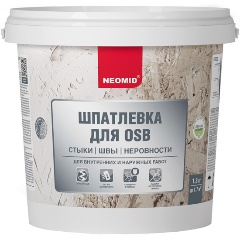 Изображение товара Шпатлевка NEOMID для плит OSB, 1,3 кг.