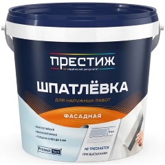 Изображение товара Шпатлевка фасадная Престиж, акриловая, 1,5 кг