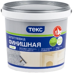 Изображение товара Шпатлевка финишная Текс Профи, белая, 5 кг