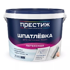 Изображение товара Шпатлевка латексная Престиж, 14 кг