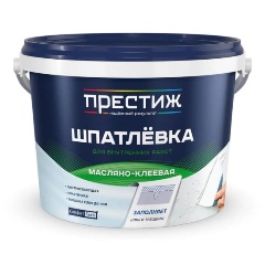 Изображение товара Шпатлевка масляно-клеевая Престиж, 3 кг