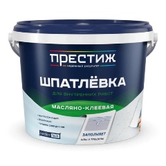 Изображение товара Шпатлевка масляно-клеевая Престиж, 5 кг