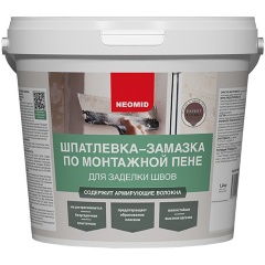 Изображение товара Шпатлевка по монтажной пене Neomid, 1,4 кг