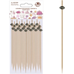 Изображение товара Шпажки для канапе Мультидом "Дамаск" 24 шт., 12 см (BJ80-605)