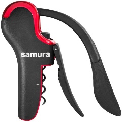 Изображение товара Стильный штопор Samura для вина SWO-01 черно-красный пластик нержавейка