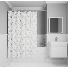 Изображение товара Штора для ванной IDDIS 200x180 см полиэстер с принтом и водоотталкивающей пропиткой