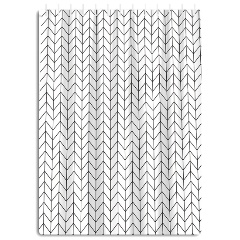 Изображение товара Штора для ванной комнаты Haiba узор (HB75003)