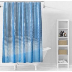 Изображение товара Штора для ванной комнаты Splenka S380.1801 голубой полиэстер современные стили