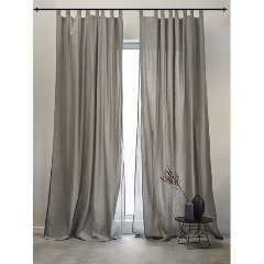 Изображение товара Штора Tkano Essential, хлопок, серый, 150х290, TK23-CUR0005