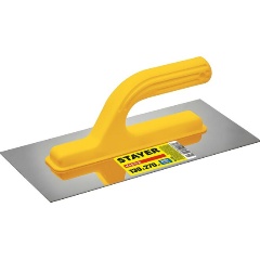 Изображение товара Штукатурная гладилка нержавеющая STAYER 130х270 мм пластиковая ручка 08012