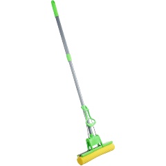 Изображение товара Швабра VETTA ПВА стальная телескоп. ручка, 110см, один ряд роликов (444-049)