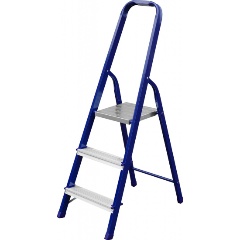 Изображение товара Стремянка СИБИН стальная, 3 ступени, 60 см, 38803-03