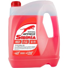 Изображение товара Антифриз SIBIRIA Antifreeze -40 красный 5 кг