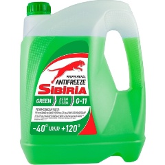 Изображение товара Антифриз SIBIRIA Antifreeze Green G11 зелёный, 5 кг