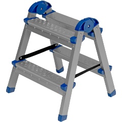 Изображение товара Стремянка двухсторонняя Сибртех 97982 2 ст.