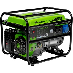 Изображение товара Генератор бензиновый Сибртех БС-6500 94546