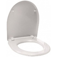 Изображение товара Сиденье для унитаза Wirquin Самара, крепление пластик, белое