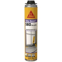Изображение товара Пена монтажная профессиональная Sika Boom 580 Fix Fill, 750мл, герметизация и теплоизоляция