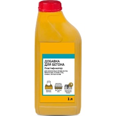 Изображение товара Пластификатор универсальный для всех видов работ с бетоном и раствором Sikament BV 3M, 1л