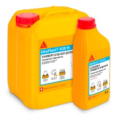 Изображение товара Суперпластификатор для производства высококачественных бетонных смесей SikaPlast-520 N, 1л