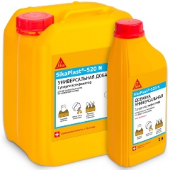 Изображение товара Суперпластификатор для производства высококачественных бетонных смесей SikaPlast-520 N, 5л