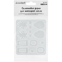 Изображение товара Силиконовая форма для эпоксидной смолы LOVE2ART SMER-04