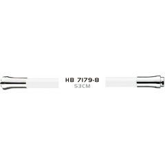 Изображение товара Силиконовый гибкий излив HAIBA HB7179-8 белый