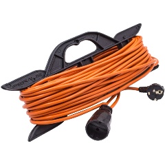 Изображение товара Силовой удлинитель Very на каркасе, 1 розетка, ПВС 2x1,5мм?, 16А, 3,5кВт, б/з, 20м , (шт.) 89-0-077