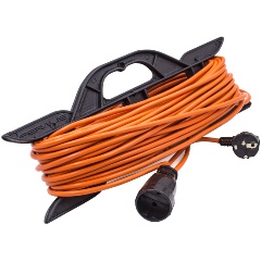 Изображение товара Силовой удлинитель Very на каркасе, 1 розетка, ПВС 2x1,5мм?, 16А, 3,5кВт, б/з, 30м , (шт.) 89-0-078