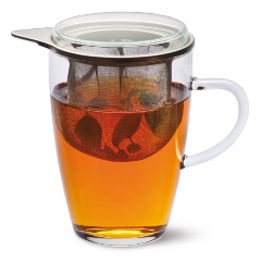 Изображение товара Кружка SIMAX с ситечком и стеклянной крышкой 0,35л