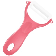 Изображение товара Овощечистка Samura Inca (розовая), циркониевая керамика (SINP-100RS/K)