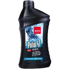 Изображение товара Синтетическое масло для снегоходов AEG Polar 4Т SAE 0W-40 1л