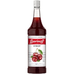 Изображение товара Сироп Barinoff Вишня 1л — натуральный концентрированный сироп для напитков и десертов