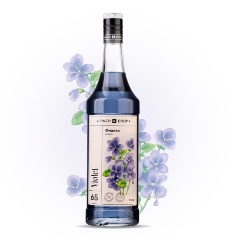 Изображение товара Сироп Pinch&Drop Фиалка стекло 1 литр для напитков и десертов