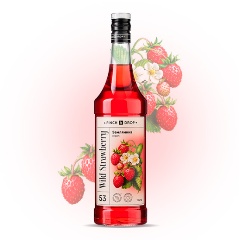 Изображение товара Сироп Земляника Pinch&Drop 1л стекло для коктейлей десертов и украшений