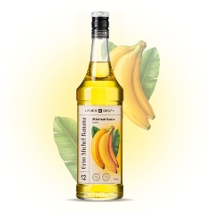 Изображение товара Сироп Pinch&Drop Желтый банан 1л стекло натуральный вкус аромат